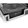 Hardcase Roadinger 30125342 pre DJ kontrolér preglejka čierny strieborný