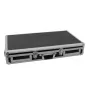 Hardcase Roadinger 30125342 pre DJ kontrolér preglejka čierny strieborný
