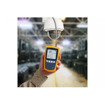 PoE tester Fluke MicroScanner PoE čierna modrá žltá RJ-45 RJ-11