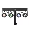 Koľajnicové svietidlo Eurolite 42109606 LED pre interiér okrúhle čierna