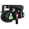 Koľajnicové svietidlo Eurolite 42109606 LED pre interiér okrúhle čierna
