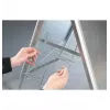 FRANKEN Standard stojan na plagáty BSA1, DIN A1 594 x 841 mm, 4-nohý rám, interiér/exteriér
