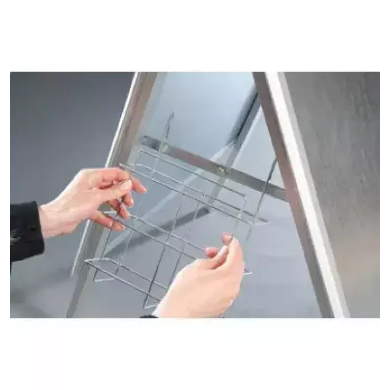 FRANKEN Standard stojan na plagáty BSA1, DIN A1 594 x 841 mm, 4-nohý rám, interiér/exteriér