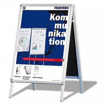 Interiérová vitrína Franken BSA1 strieborná