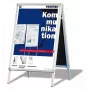 FRANKEN Standard stojan na plagáty BSA1, DIN A1 594 x 841 mm, 4-nohý rám, interiér/exteriér