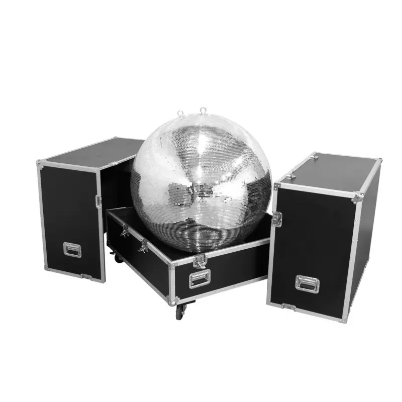 Flightcase Roadinger 31000433 preglejka čierna strieborná 69,8 kg