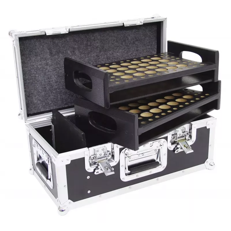 Flightcase Roadinger 30126500 preglejka čierna strieborná 8,8 kg