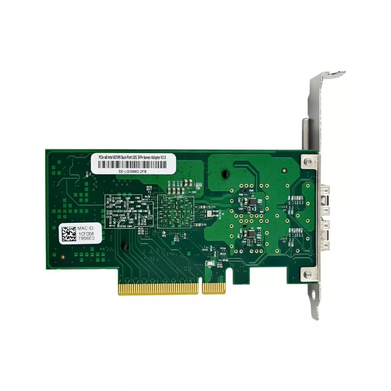 Sieťová karta MicroConnect X520-DA2 PCIe x8 SFP+ – dvojportový 10GbE serverový adaptér