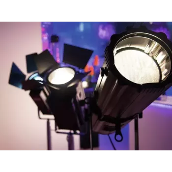 Disco stroboskop Eurolite THA-250F čierny LED 200W DMX