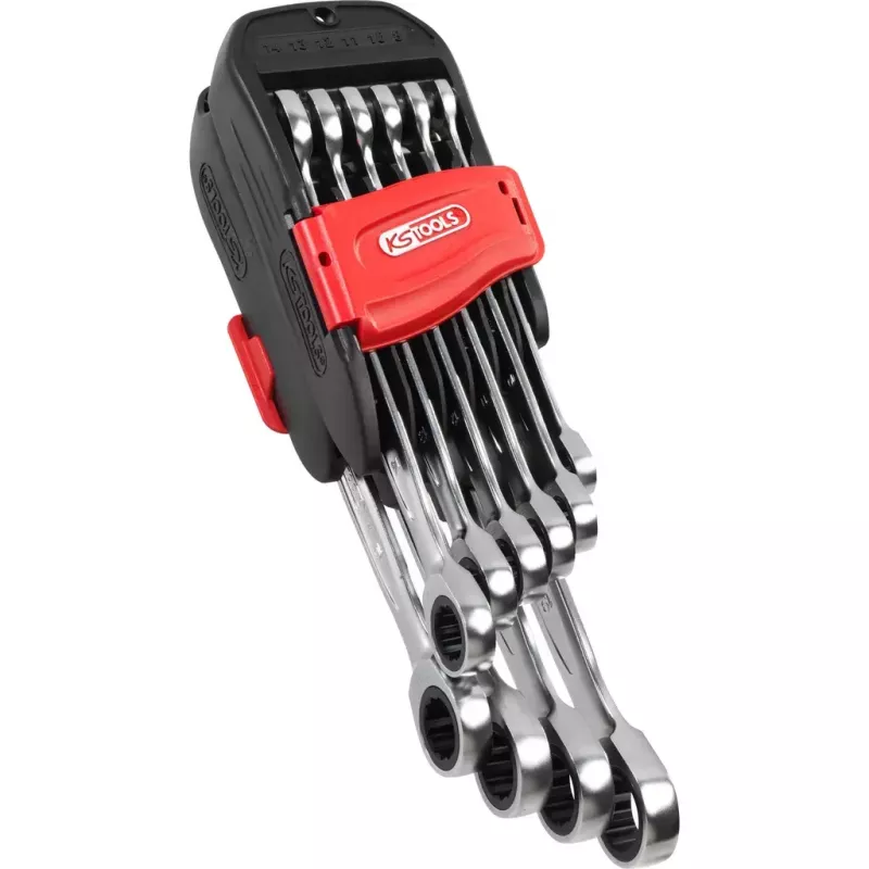 KS Tools GEARplus 503.4250 sada račňových očkových kľúčov, 10 ks