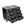 Trolley case Roadinger 3012643D preglejka čierna šírka 1150 mm hĺbka 470 mm výška 880 mm