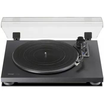 Remienkový audio gramofón TEAC TN-180BT-A3 čierny poloautomatický