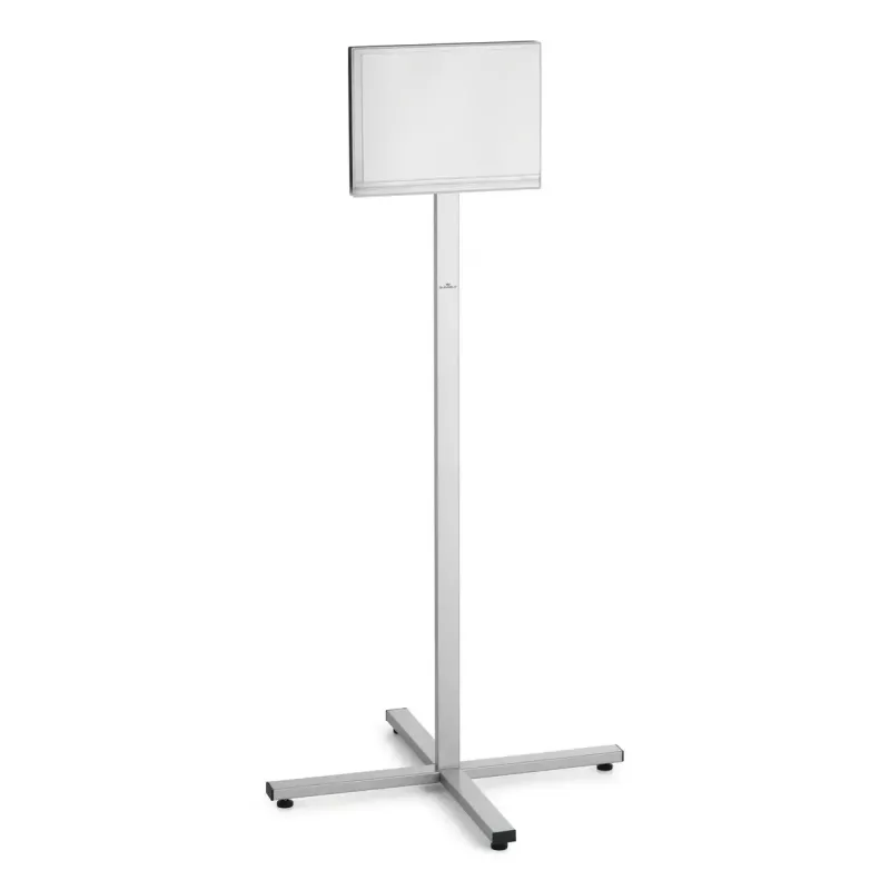Durable 502057 Info Stand Outdoor podlahový stojan A4, antracitový / sivý