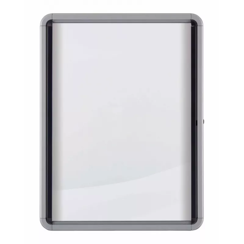 Nobo Premium Plus magnetická uzamykateľná informačná tabuľa s výklopnými dvierkami 8xA4