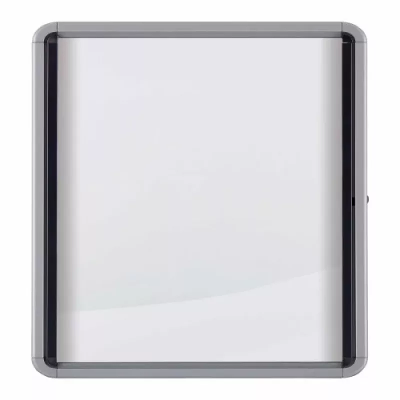 Nobo Premium Plus magnetická uzamykateľná informačná tabuľa s výklopnými dvierkami 8xA4