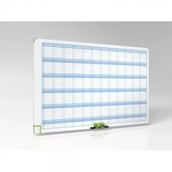 Nobo Performance ročná plánovacia tabuľa, rok, modrá, biela, 900 mm, 600 mm, 3,12 kg, 720 mm