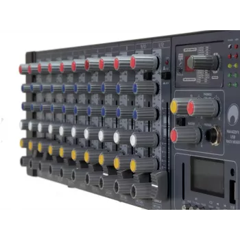 Mixážny pult Omnitronic RM-1422FX 12 kanálov 20 - 20000 Hz čierna
