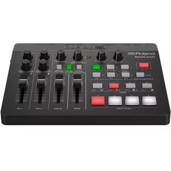 Audio rozhranie Roland AeroCaster čierna 24 bit 48 kHz Phantom Power 48 V