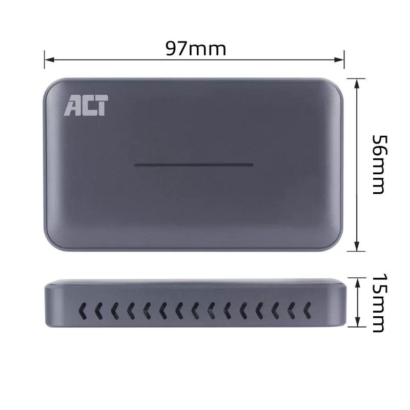 ACT USB-C video capture karta, HDMI 4K@60Hz priechod, 4K@30Hz nahrávanie