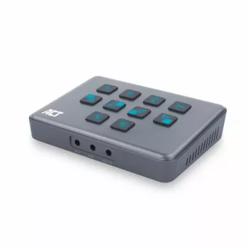 ACT Dual HDMI vstup USB-C video prepínač 60Hz sivá