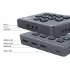 ACT Dual HDMI vstup USB-C video prepínač 60Hz sivá