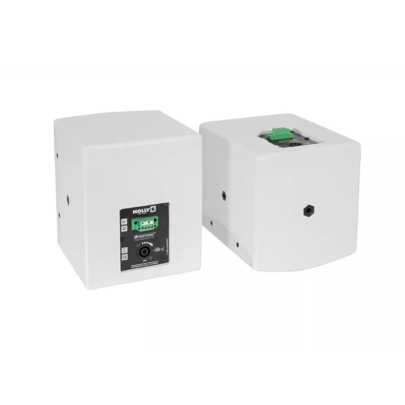 Širokopásmový reproduktor Omnitronic MOLLY-6 biely káblový 130 W