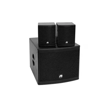 Reproduktor Omnitronic 20000727 čierny káblový 130 W