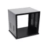 Voľne stojaci rack Roadinger 30103164 kapacita 6HE 50 kg čierny