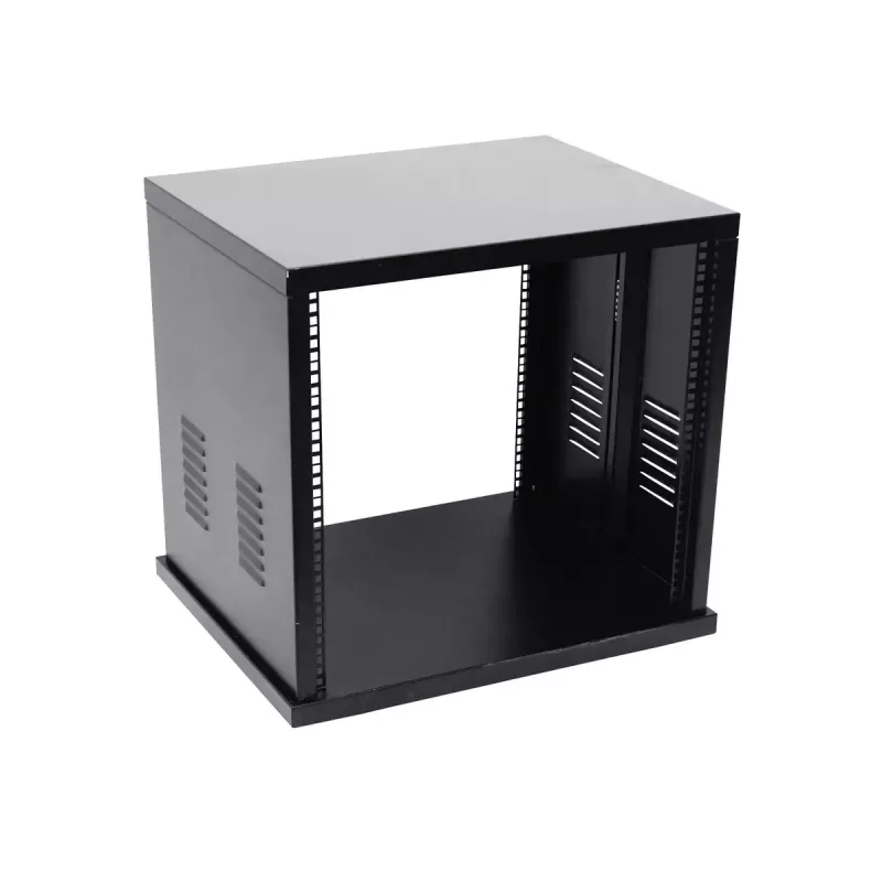 Voľne stojaci rack Roadinger 30103164 kapacita 6HE 50 kg čierny