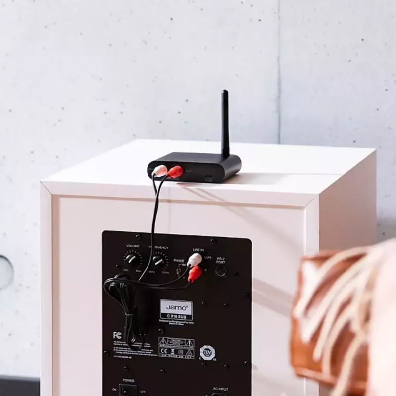 Marmitek Subwoofer Anywhere 640 – bezdrôtový audio vysielač a prijímač pre subwoofer