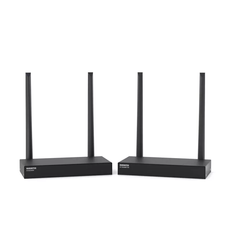 Bezdrôtový AV vysielač & prijímač Marmitek TV Anywhere 4K čierny