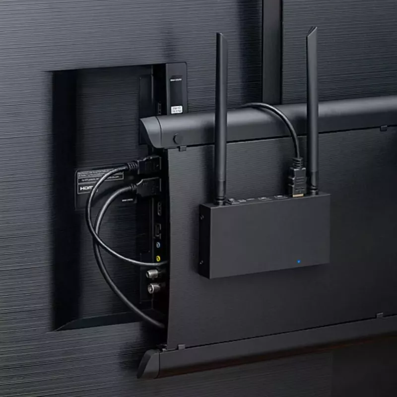 Bezdrôtový AV vysielač & prijímač Marmitek TV Anywhere 4K čierny