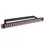 Vláknový patch panel vysokej hustoty ACT FA2100 96 portov 192 vlákien LC multimode OM4