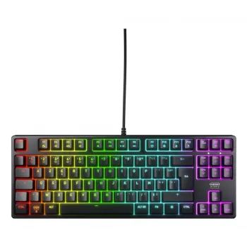 CHERRY XTRFY K4V2 TKL (80%) klávesnica, RGB, USB, AZERTY francúzska, čierna