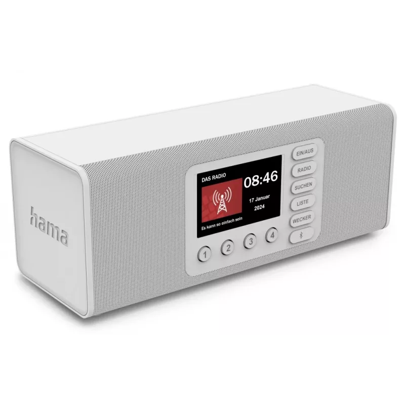Prenosné rádio Hama DR2002 DAB DAB+ FM 10W TFT displej