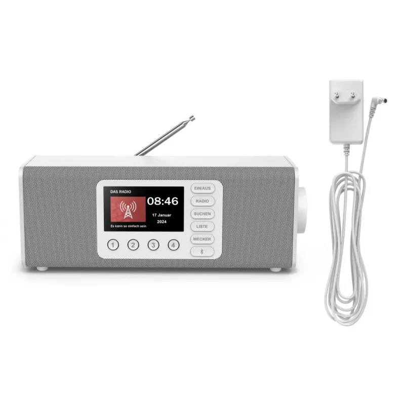 Prenosné rádio Hama DR2002 DAB DAB+ FM 10W TFT displej