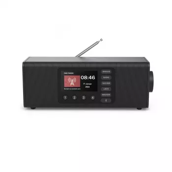 Prenosné rádio Hama DR2002 digitálny tuner DAB DAB+ FM 10W