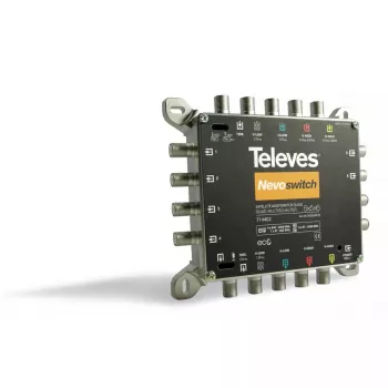 Satelitný multiswitch Televes MS56NCQ 5 vstupov 6 výstupov