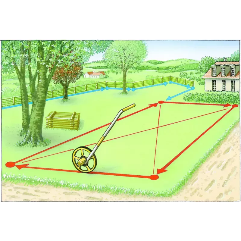 Laserové meracie koliesko Laserliner RollPilot D12