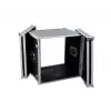 Flightcase Roadinger 30107270 MDF čierna strieborná 10,6 kg