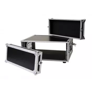 Flightcase Roadinger 30107220 MDF čierna strieborná 6,8 kg