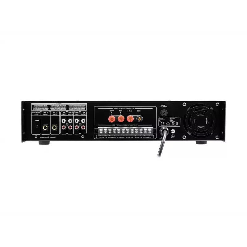 Audio zosilňovač Omnitronic 80709792 Performance/Bühne čierna