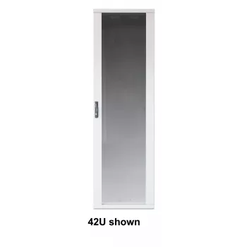 Intellinet 19 inch sieťový rozvádzač – voľne stojaci (Basic), 42HE, 600x800mm (šírka x hĺbka), sivá, Flatpack, max. 600kg, jednobodový zámok dverí, jeden zámok na bočnicu, využiteľná hĺbka 123 až 573mm, rack, IP20, oceľ