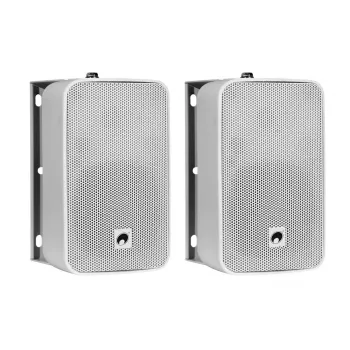 2-pásmový reproduktor Omnitronic 11036953 biely káblový 40 W