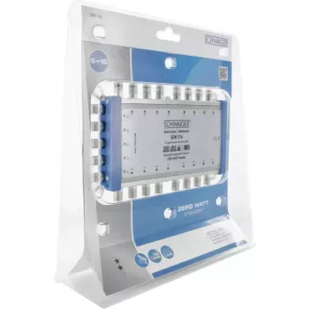 Satelitný multiswitch Schwaiger SEW516 531 5 vstupov 16 výstupov