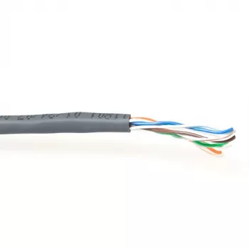 Kábel ACT CAT5E U/UTP PVC plný sivý 305 m