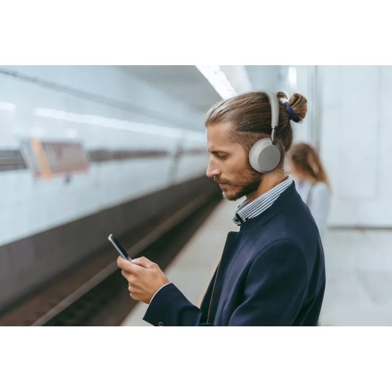 Yealink BH72 Lite Teams headset bezdrôtový cez hlavu kancelária/call centrum USB Type-A svetlosivá