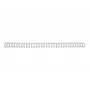 GBC WireBind viazacie hrebene 3:1 NO6 9,5 mm A4, strieborné, 3 listy, kov, A4, 9,5 mm, 316 mm