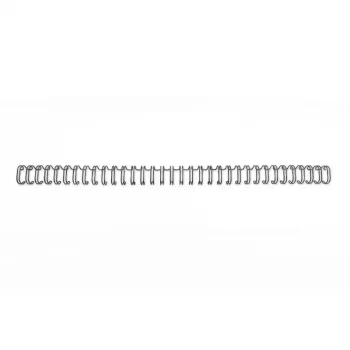 GBC WireBind drôtené hrebene 3:1 NO8 12,5 mm A4, čierne, 3 listy, kov, A4, 1,25 cm, 280 mm