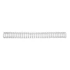 GBC WireBind RG810897 drôtené väzby, 12,5 mm, 34 slučiek, rozstup 3:1, A4, max. 105 listov, strieborné